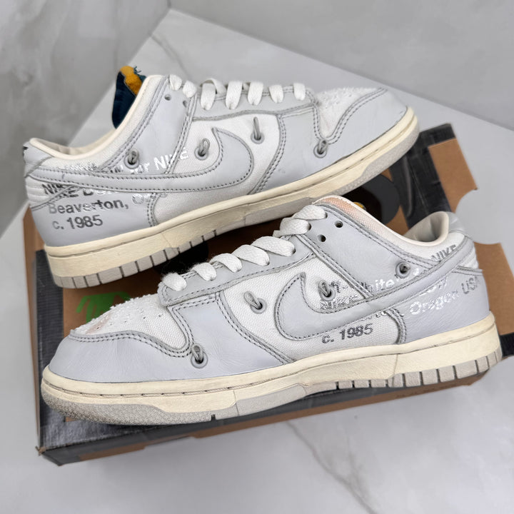 Nike Off White dunk Lot 44 5UK