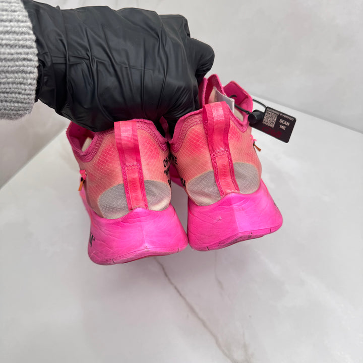 Nike Off White Zoomfly Pink 8UK