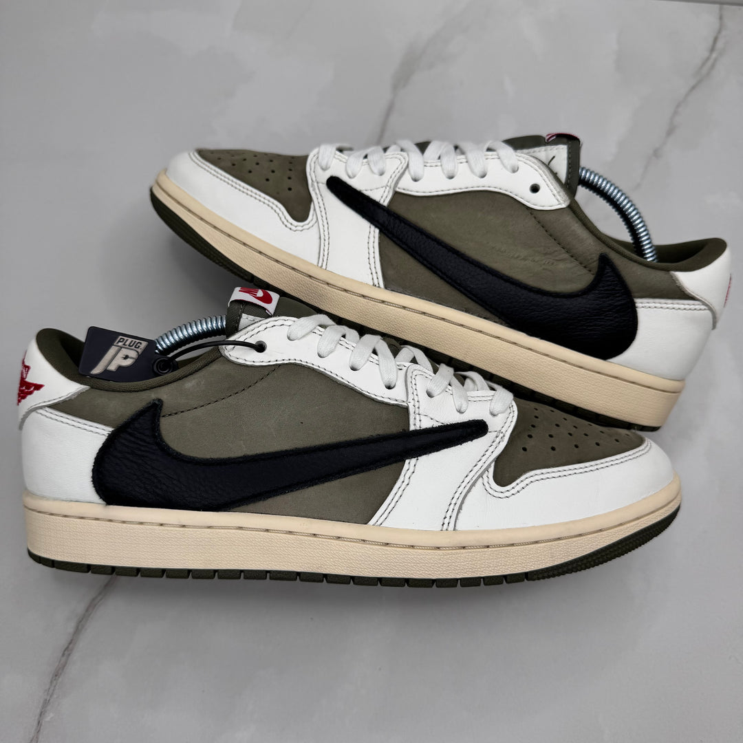 Jordan 1 Low Travis Scott Medium Olive 9UK