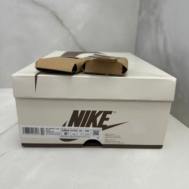 Jordan 1 Low Travis Scott Velvet 7.5UK