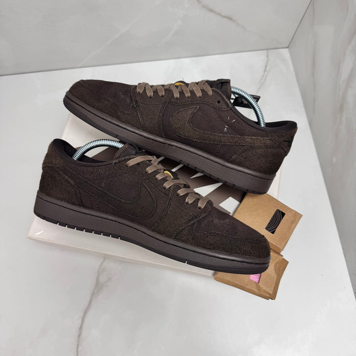 Jordan 1 Low Travis Scott Velvet 8UK