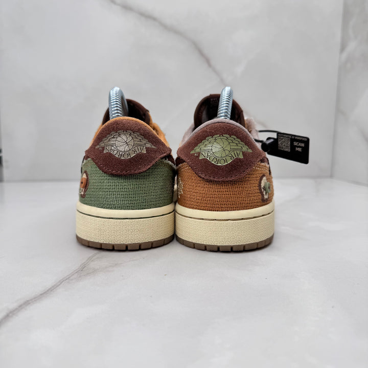 Jordan 1 Low Travis Scott Voodoo 5.5UK
