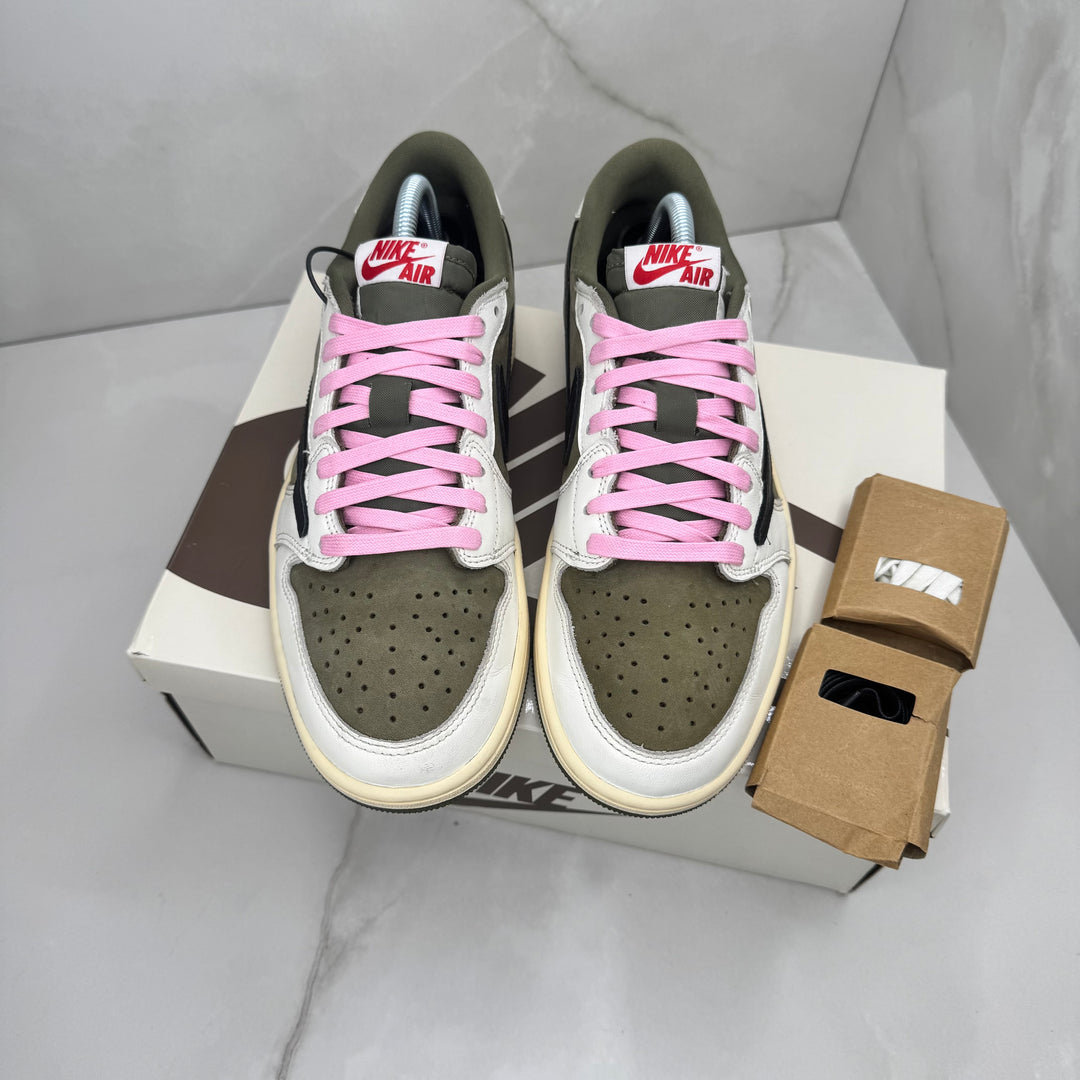 Jordan 1 Low Travis Scott Medium Olive 7.5UK