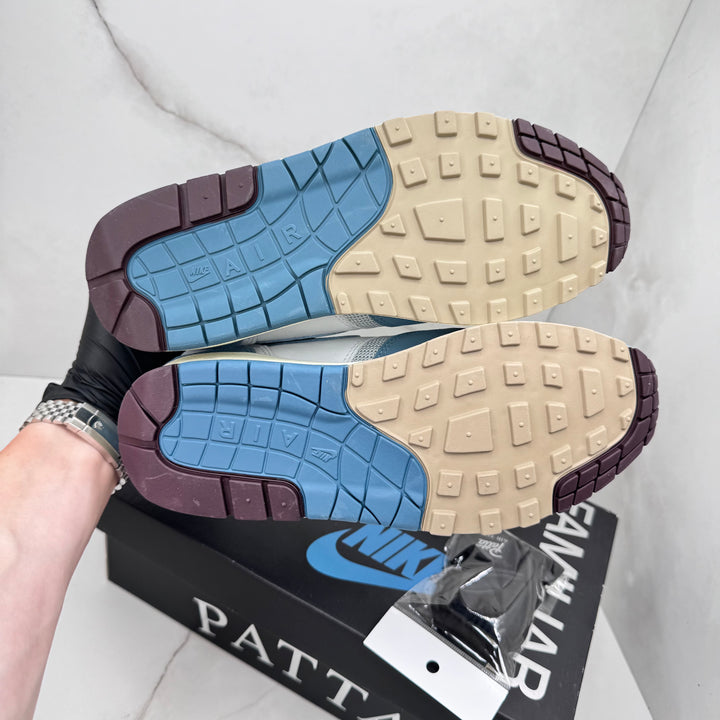 Nike Air Max 1 Patta Aqua 7UK