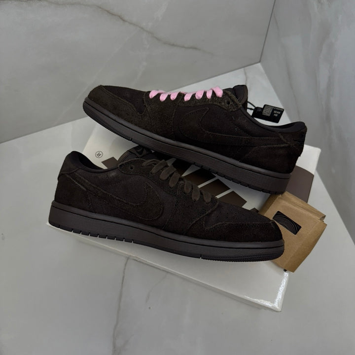 Jordan 1 Low Travis Scott Velvet 7UK