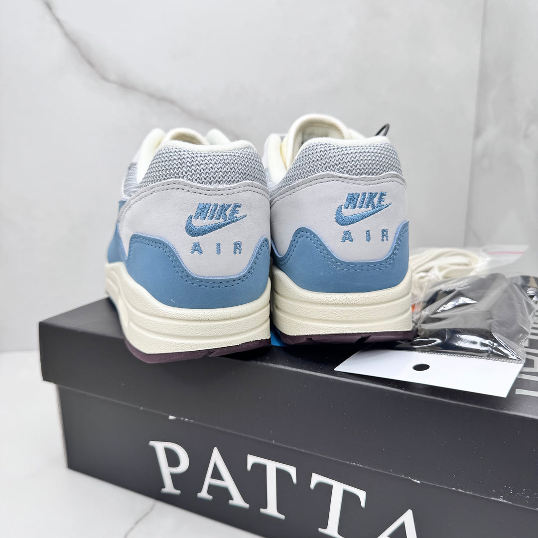 Nike Air Max 1 Patta Aqua 7UK