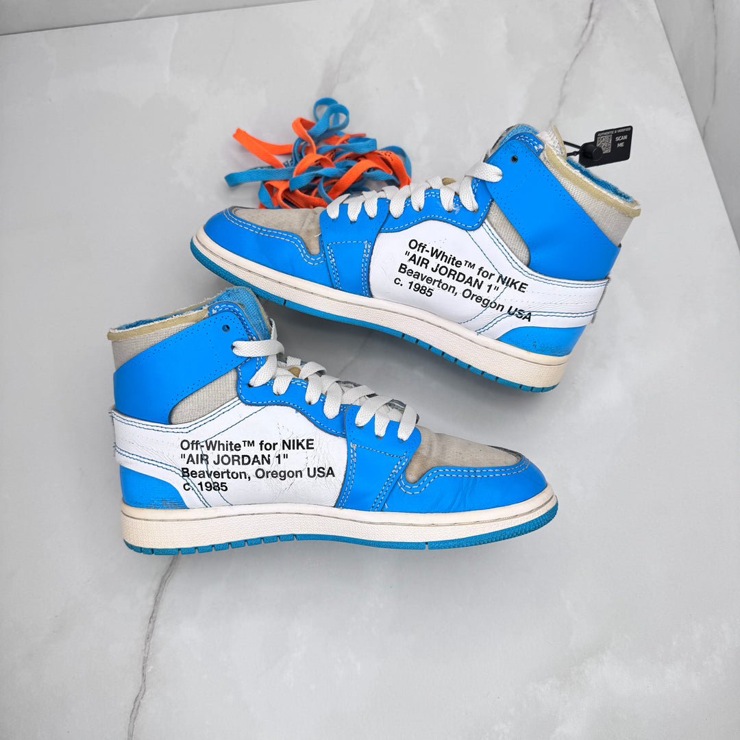 Jordan 1 High Off White UNC 4.5UK