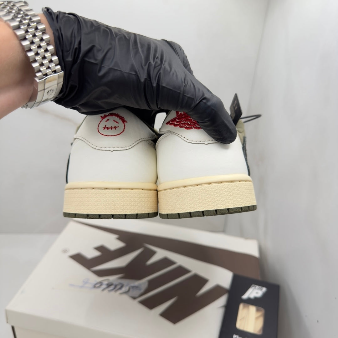Jordan 1 Low Travis Scott Medium Olive 8UK