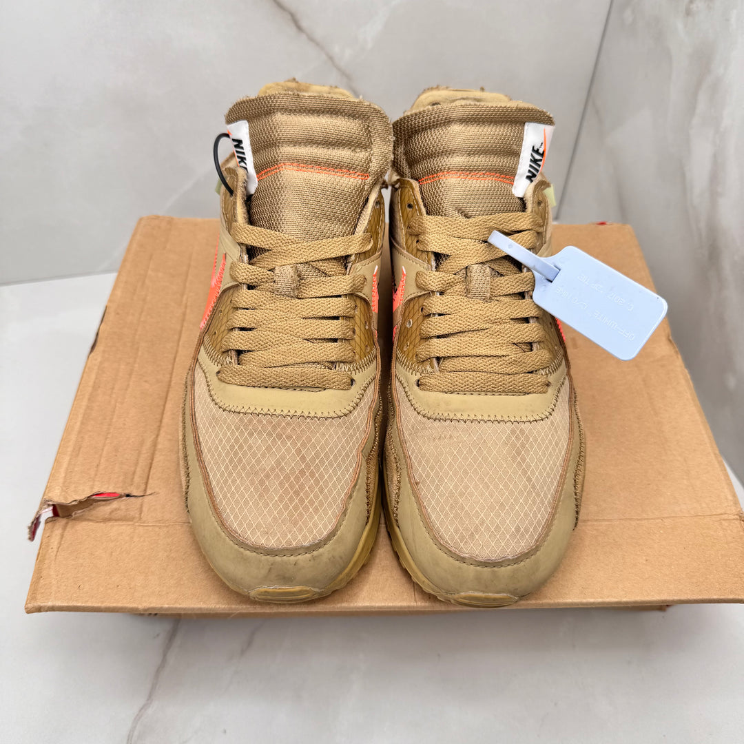 Nike Off White Air Max 90 Desert 7.5UK
