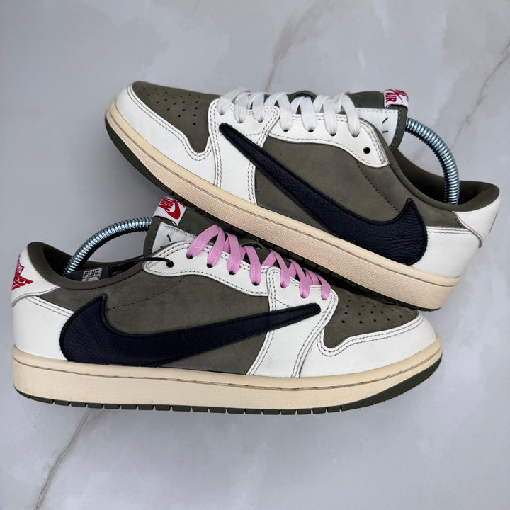 Jordan 1 Low Travis Scott Medium Olive 8UK