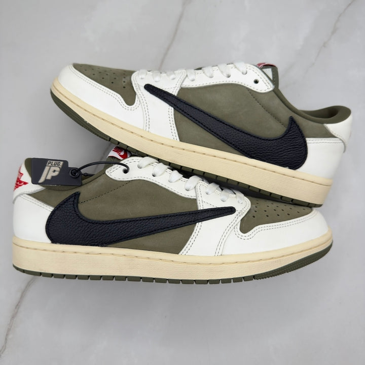 Jordan 1 Low Travis Scott Medium Olive 8.5UK