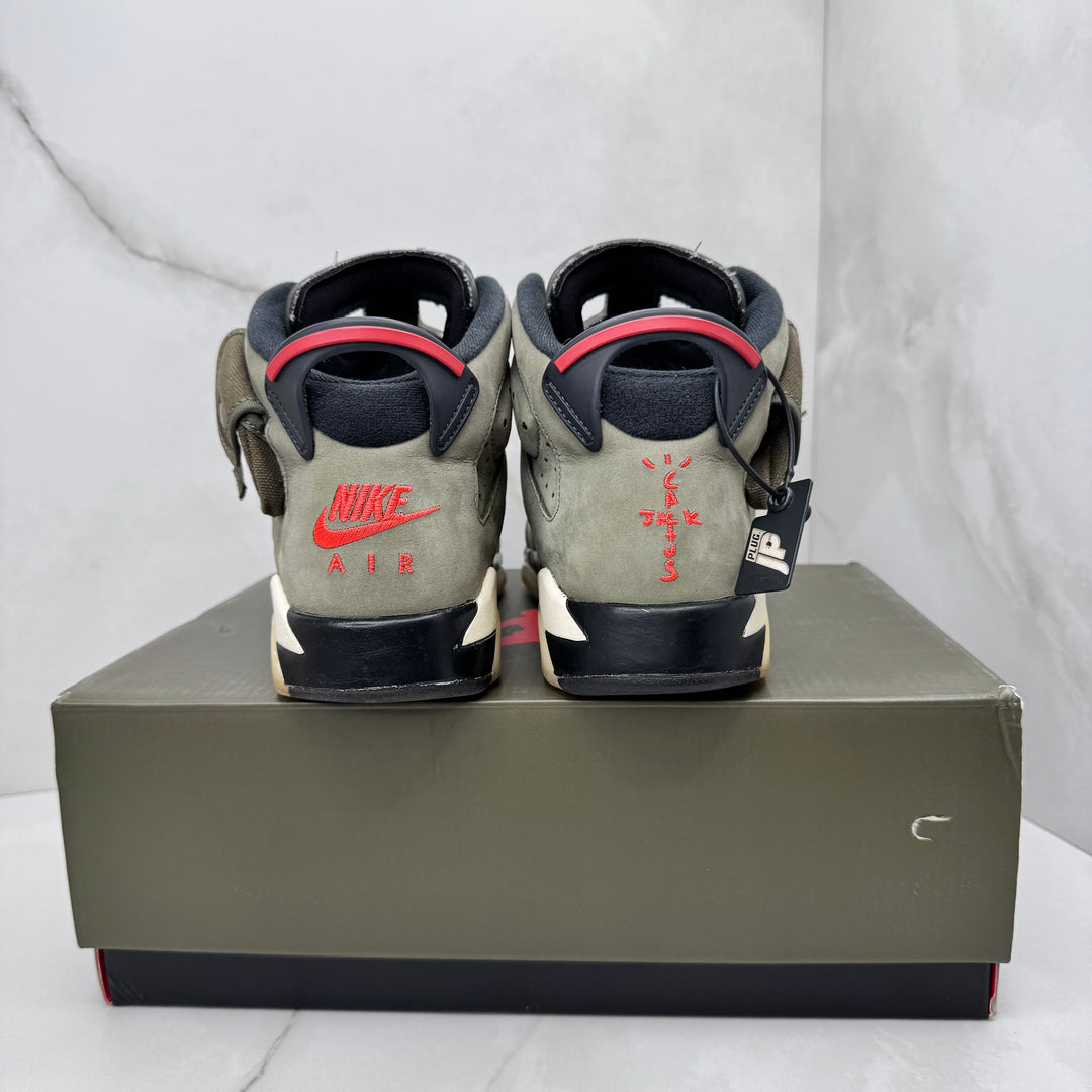 Jordan 6 Travis Scott Olive 5.5UK