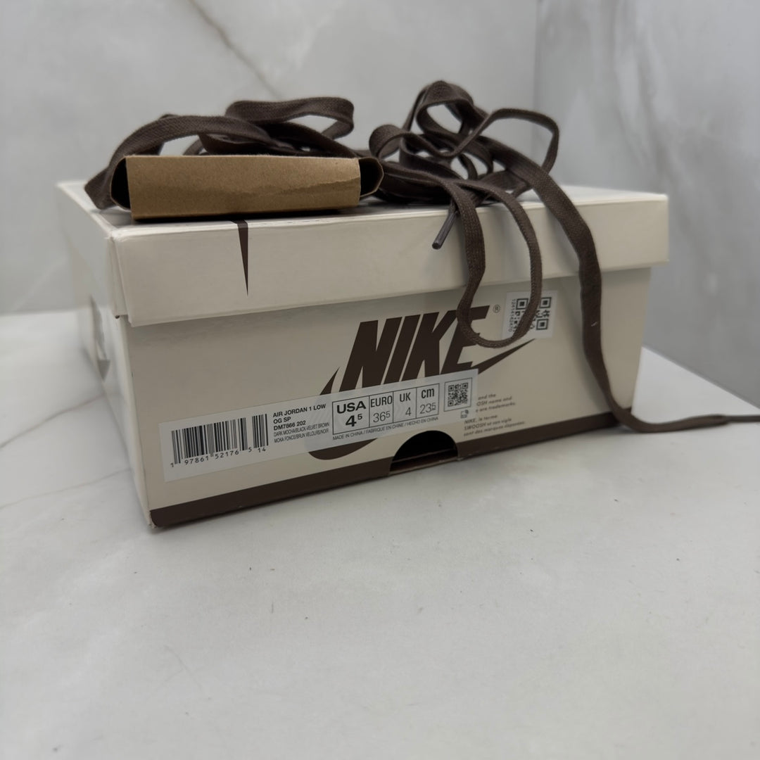 Jordan 1 Low Travis Scott Velvet 4UK