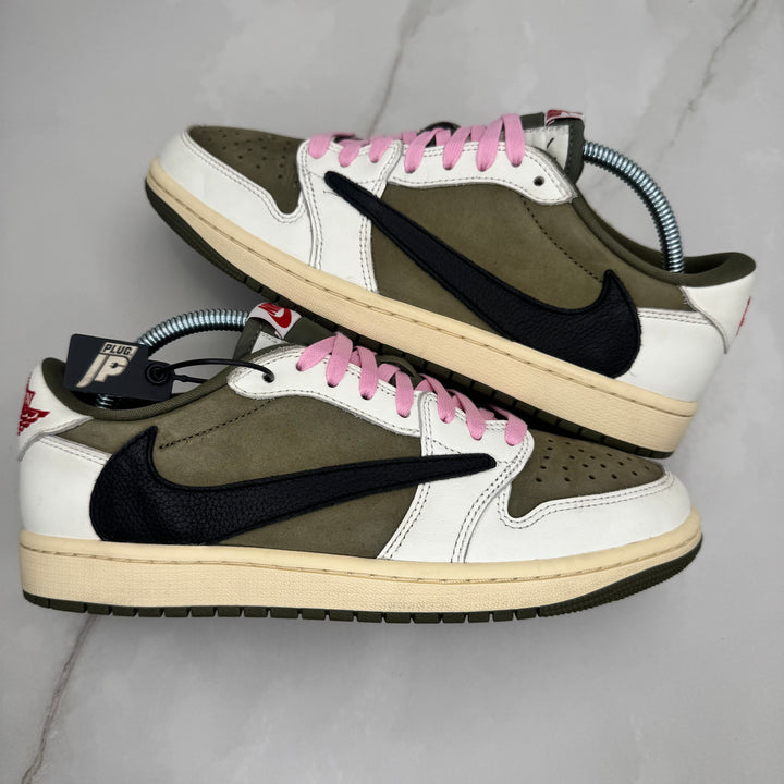 Jordan 1 Low Travis Scott Medium Olive 7.5UK