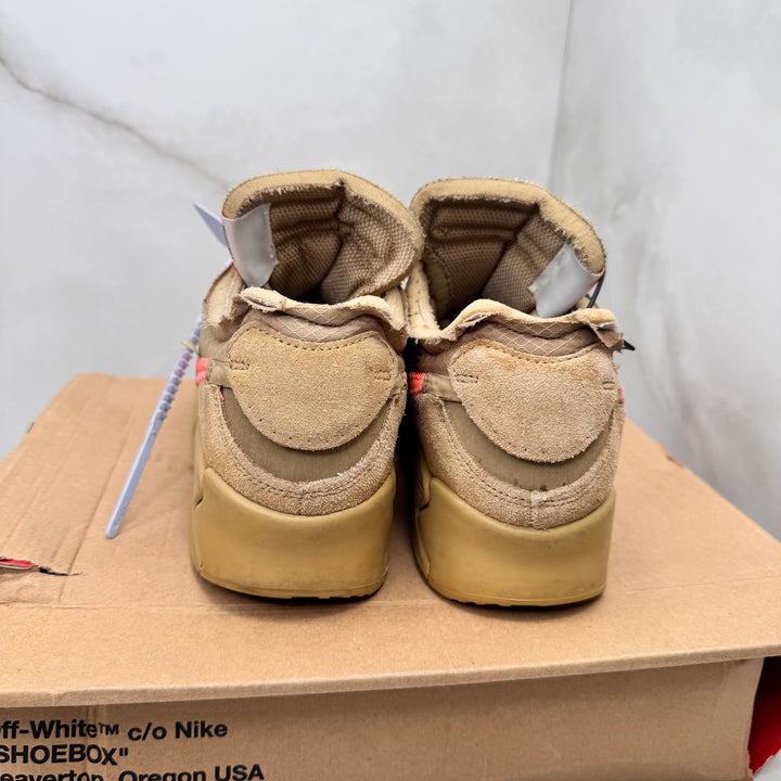Nike Off White Air Max 90 Desert 7.5UK
