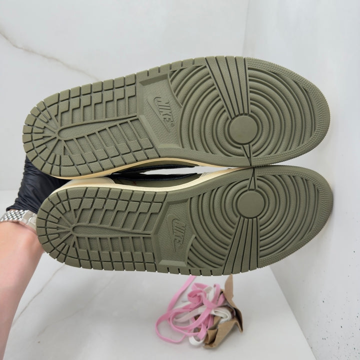 Jordan 1 Low Travis Scott Medium Olive 11UK