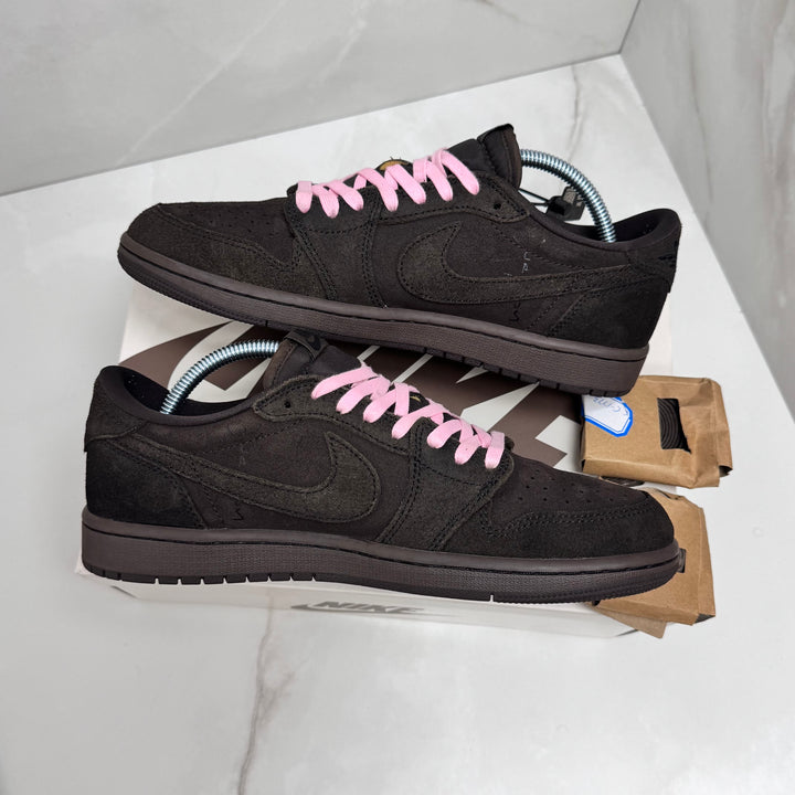 Jordan 1 Low Travis Scott Velvet 7.5UK