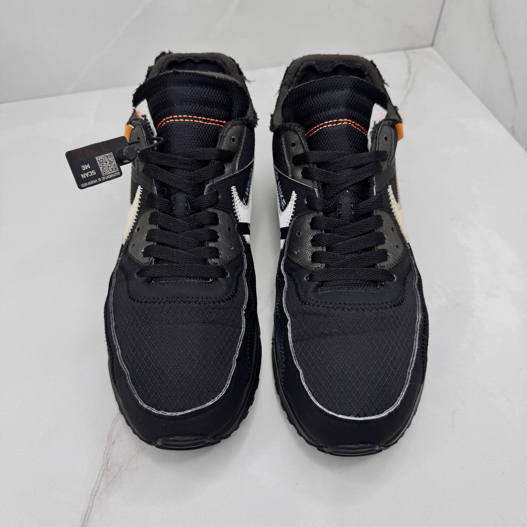 Nike Off White Air Max 90 Black 9.5UK