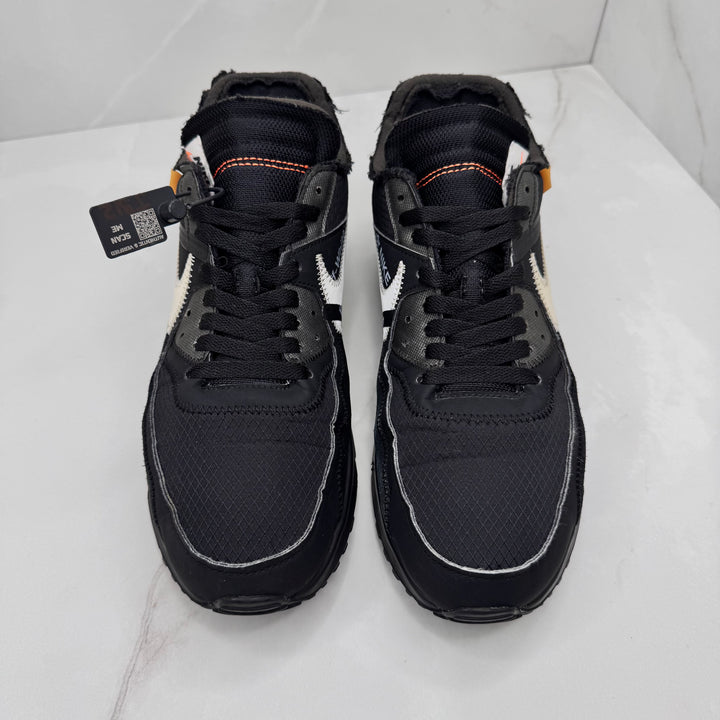 Nike Off White Air Max 90 Black 9.5UK