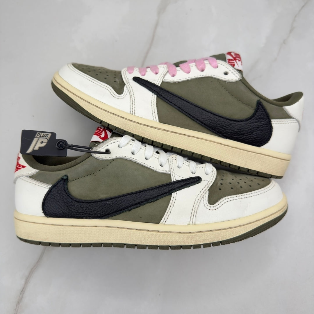 Jordan 1 Low Travis Scott Medium Olive 6.5UK