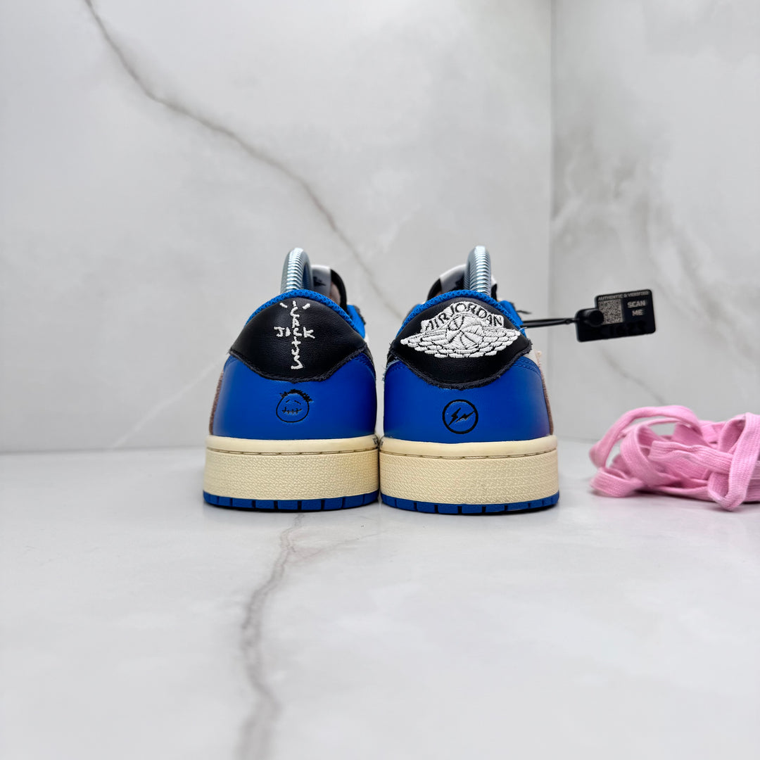 Jordan 1 Low Travis Scott Fragment 6UK