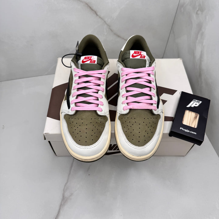 Jordan 1 Low Travis Scott Medium Olive 9UK