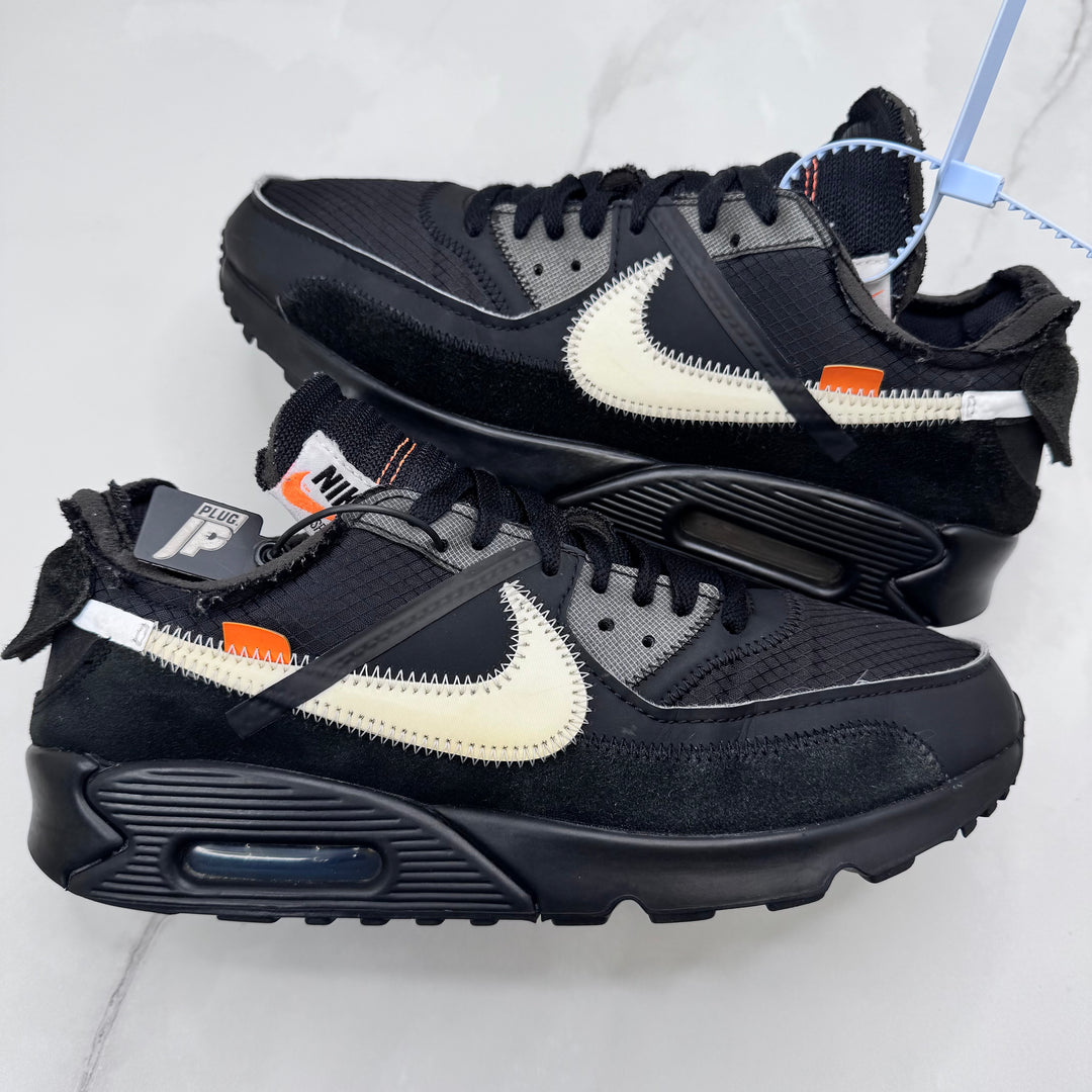 Nike Off White Air Max 90 Black 8.5UK