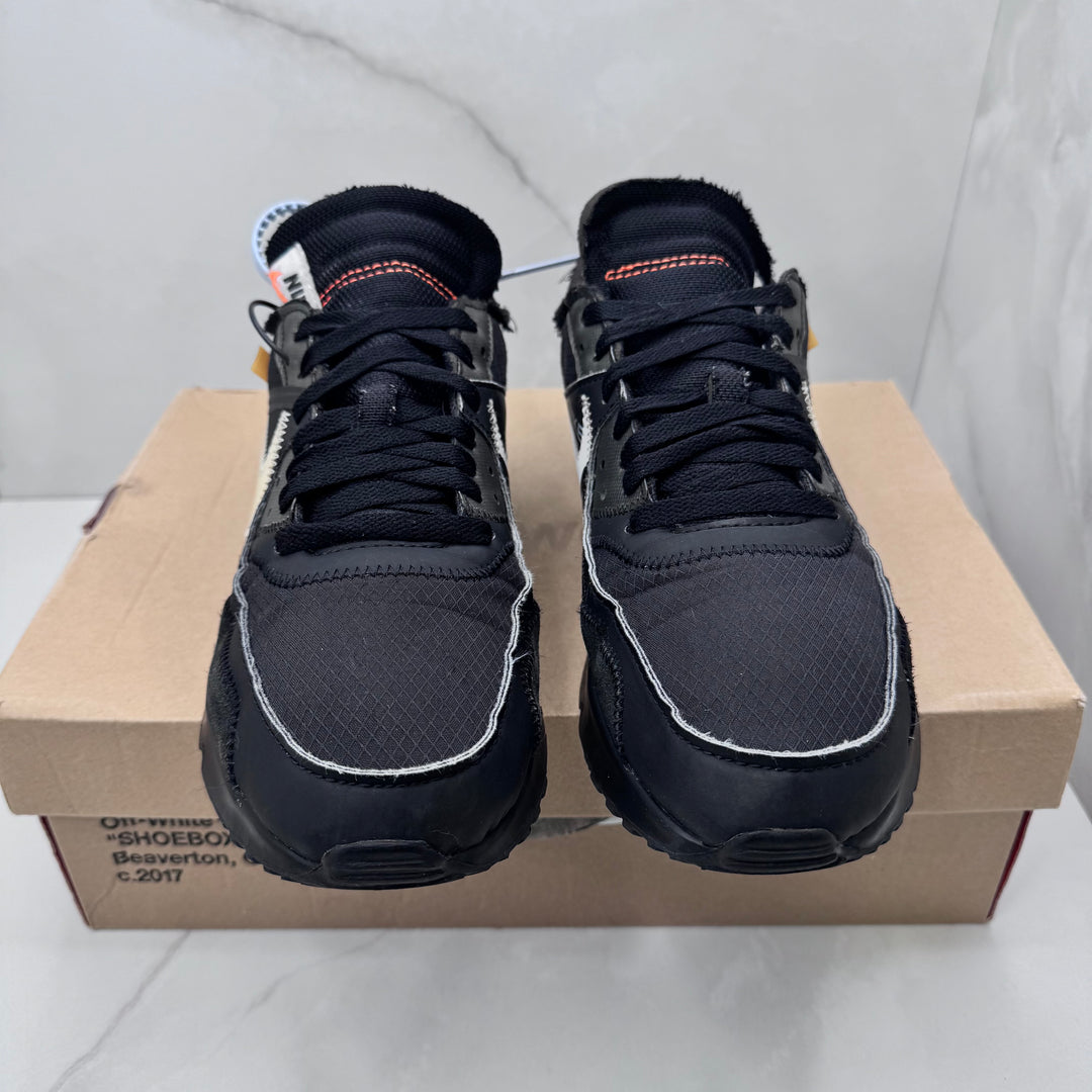 Nike Off White Air Max 90 Black 8.5UK