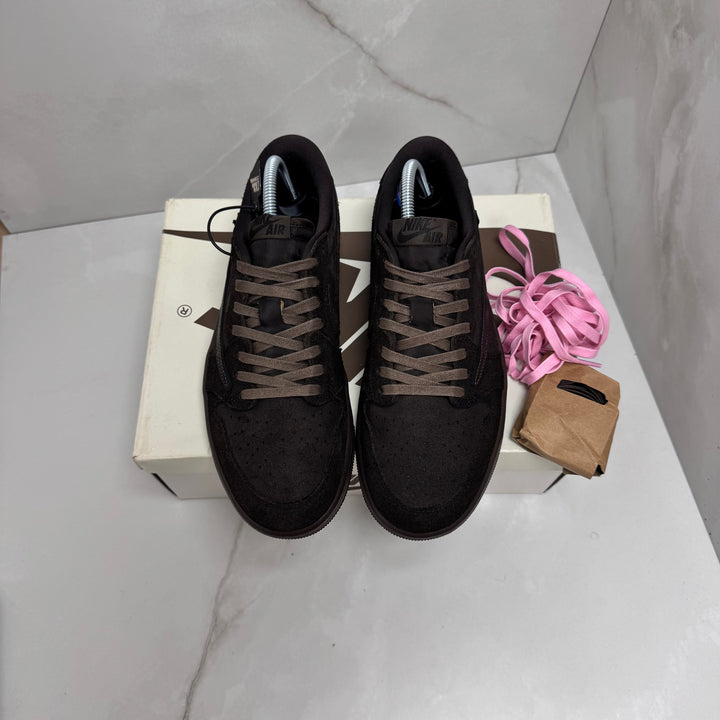Jordan 1 Low Travis Scott Velvet 7UK
