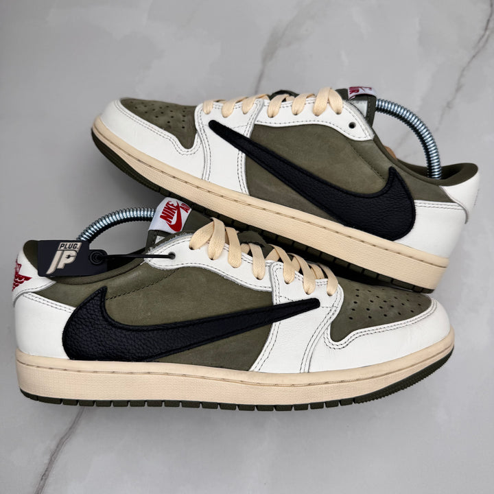 Jordan 1 Low Travis Scott Medium Olive 7.5UK