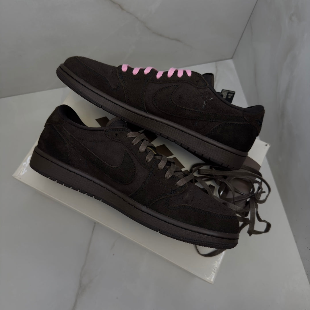 Jordan 1 Low Travis Scott Velvet 10.5UK