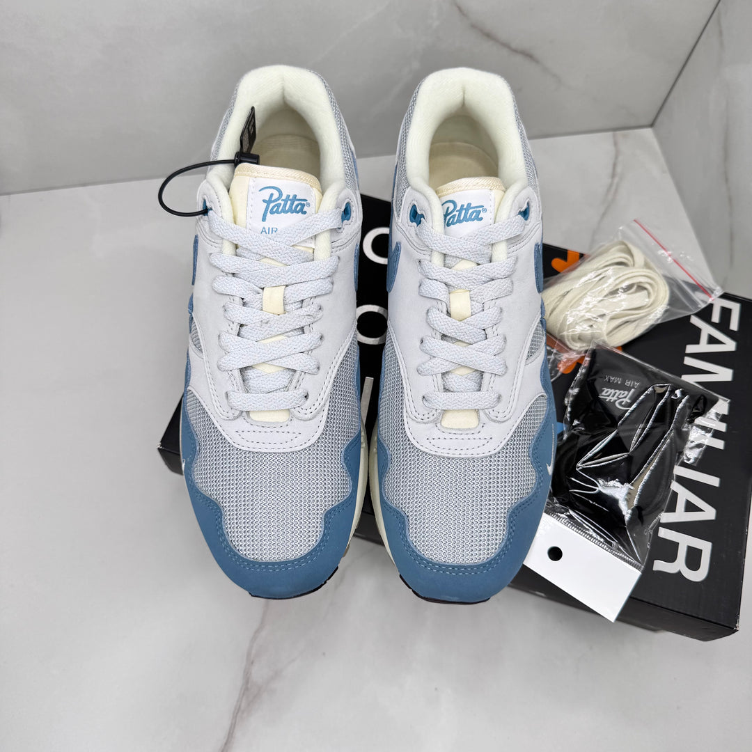 Nike Air Max 1 Patta Aqua 7UK