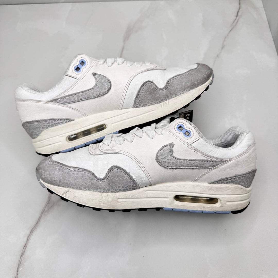 Nike Air Max 1 Grey Elephant Print 8UK