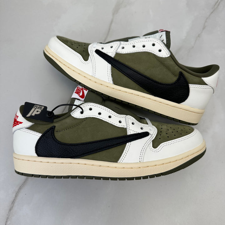 Jordan 1 Low Travis Scott Medium Olive | Brand New | All Sizes