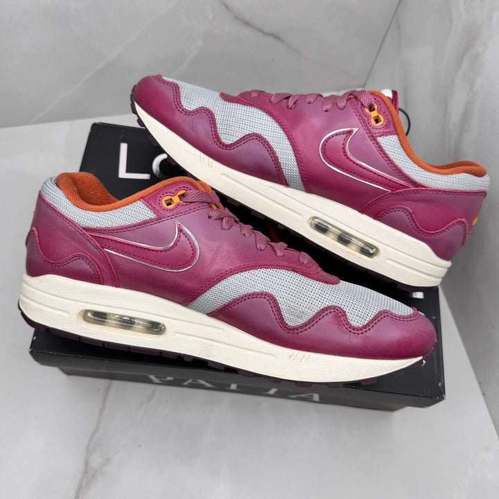 Nike Air Max 1 Patta Maroon 9.5UK