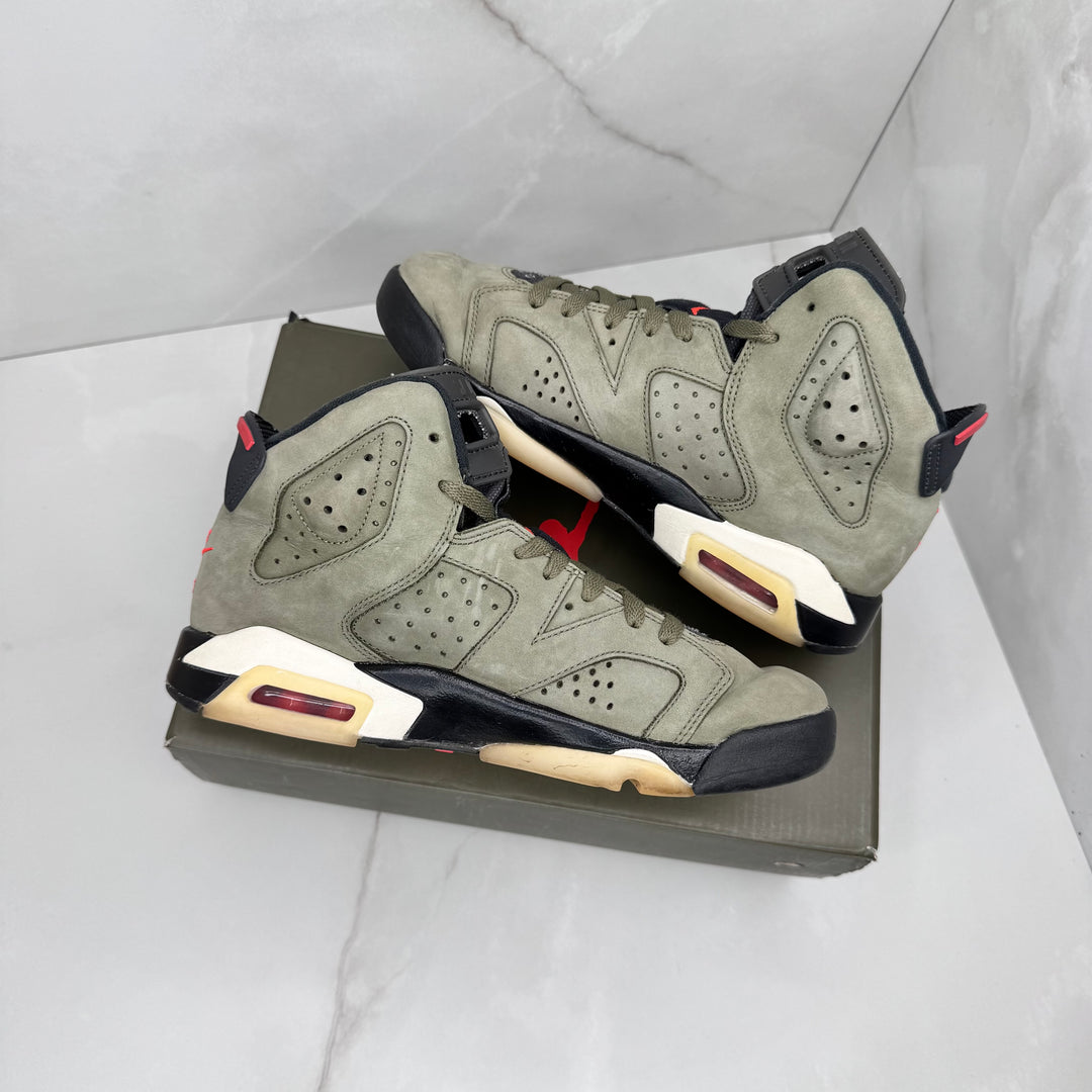 Jordan 6 Travis Scott Olive 5.5UK