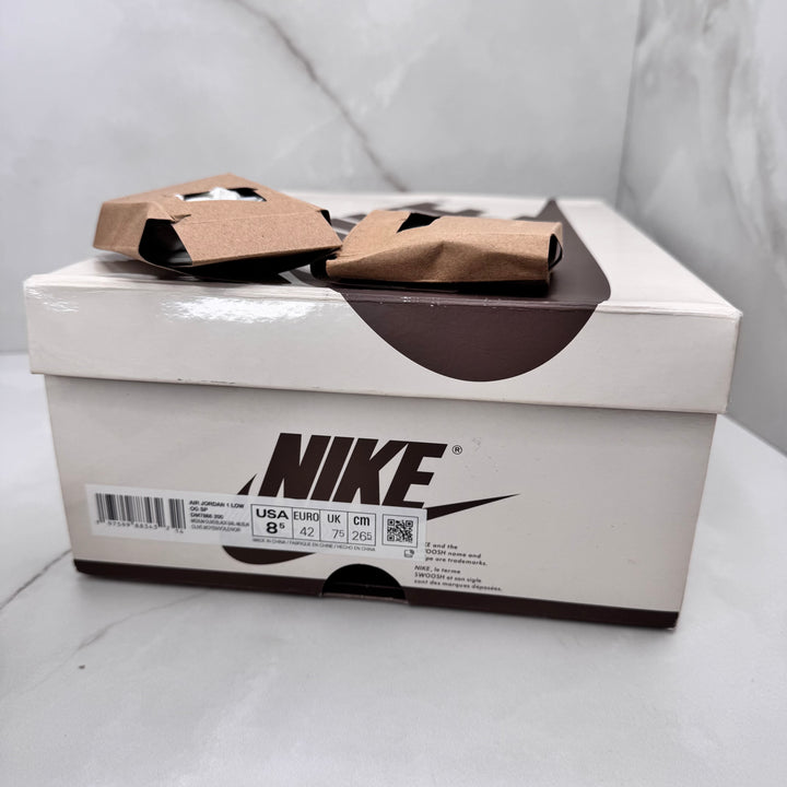 Jordan 1 Low Travis Scott Medium Olive 7.5UK