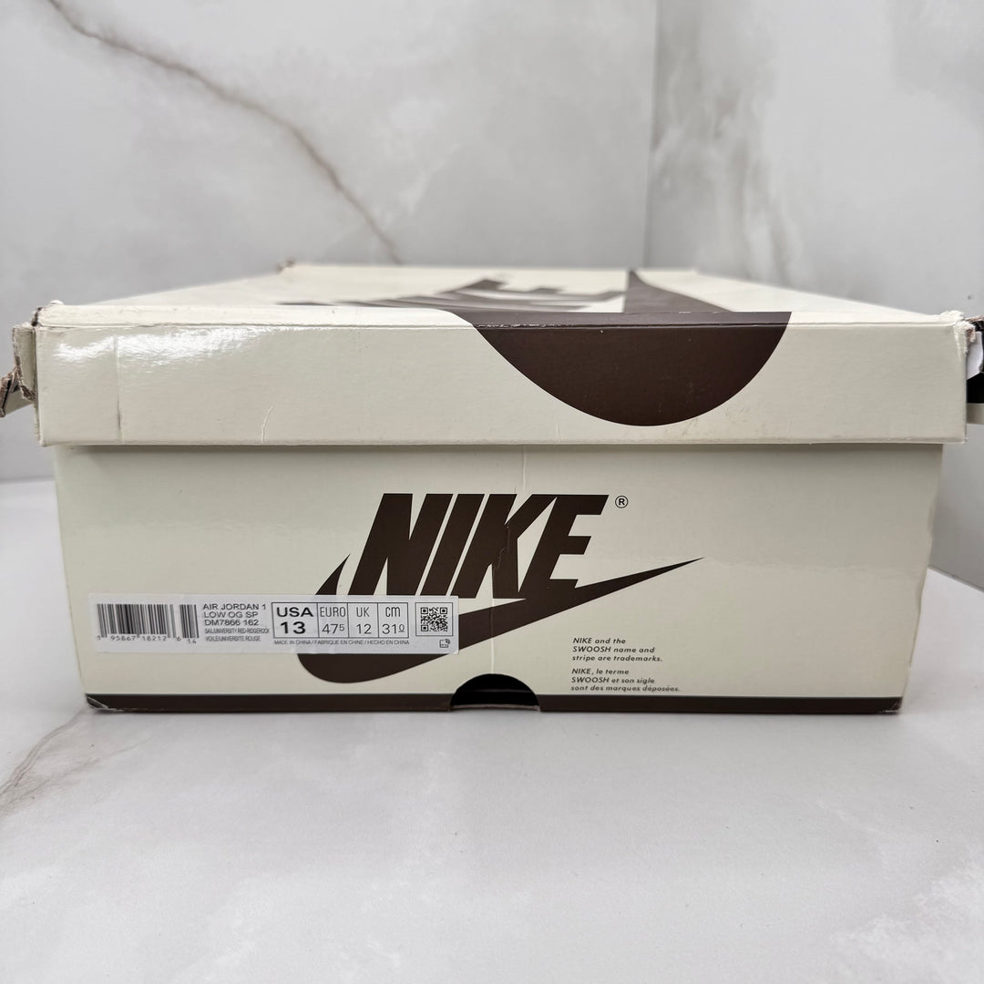 Jordan 1 Low Travis Scott Reverse Mocha 12UK