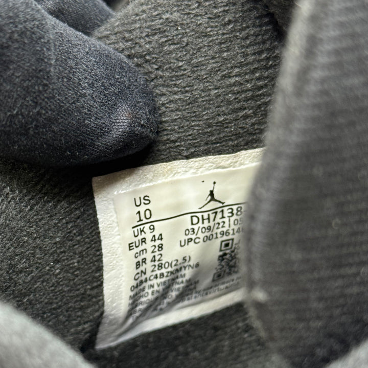 Jordan 4 Black Canvas 9UK