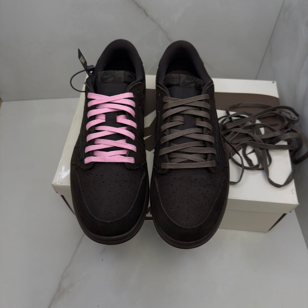 Jordan 1 Low Travis Scott Velvet 10.5UK