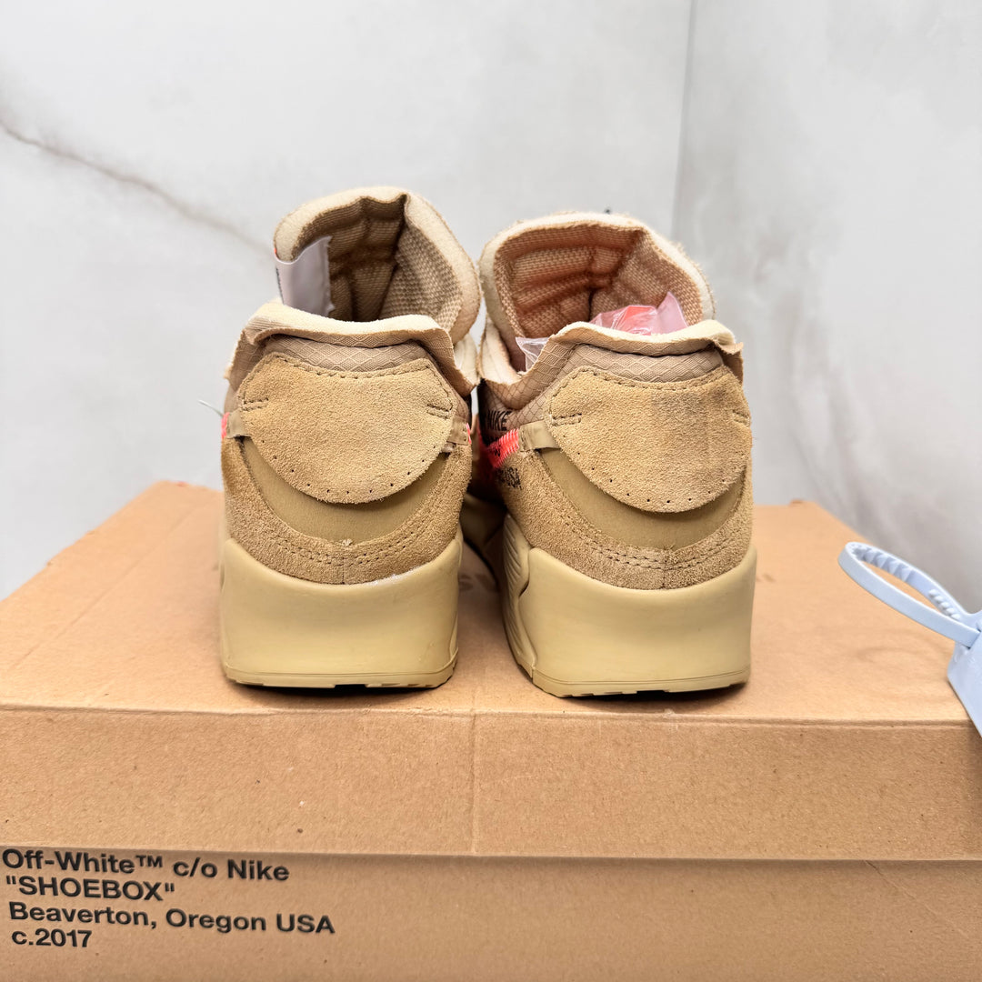 Nike Off White Air Max 90 Desert 6UK