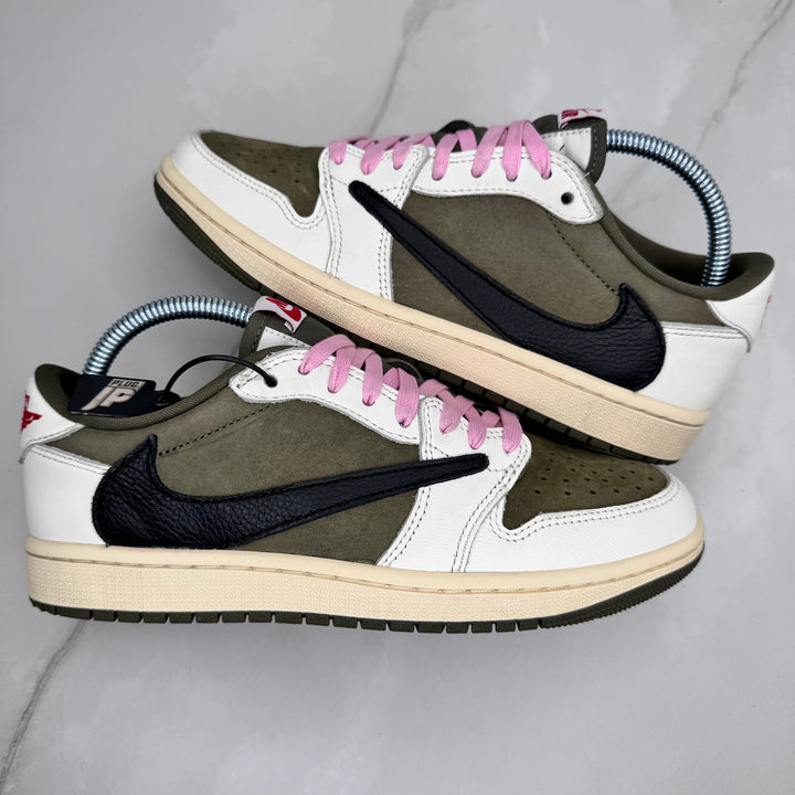 Jordan 1 Low Travis Scott Medium Olive 6UK
