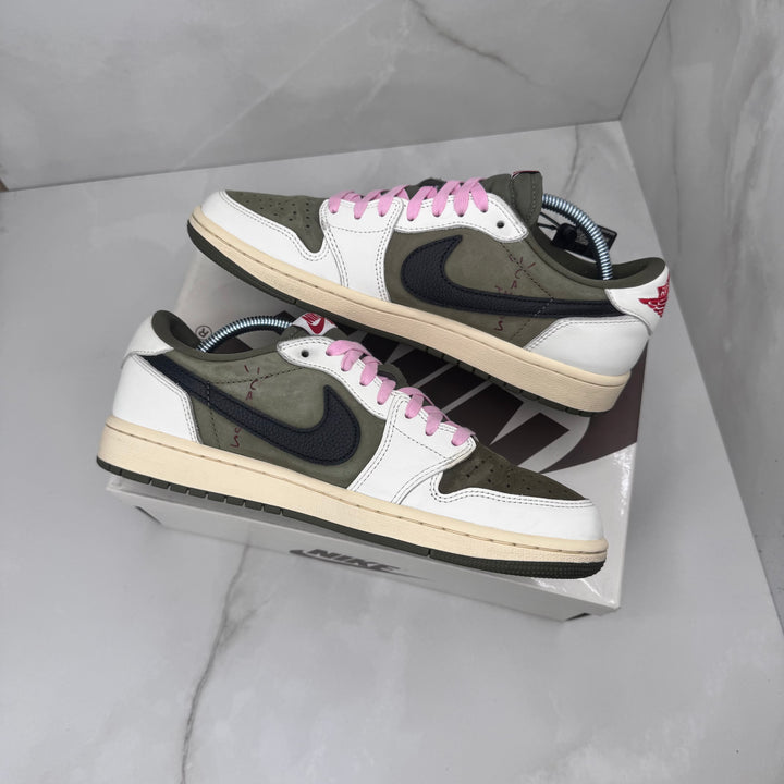 Jordan 1 Low Travis Scott Medium Olive 8UK