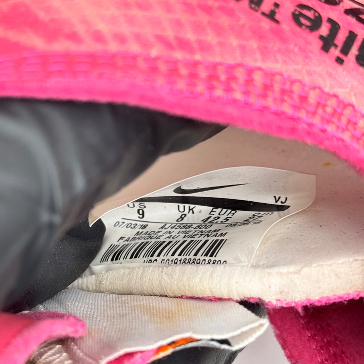Nike Off White Zoomfly Pink 8UK