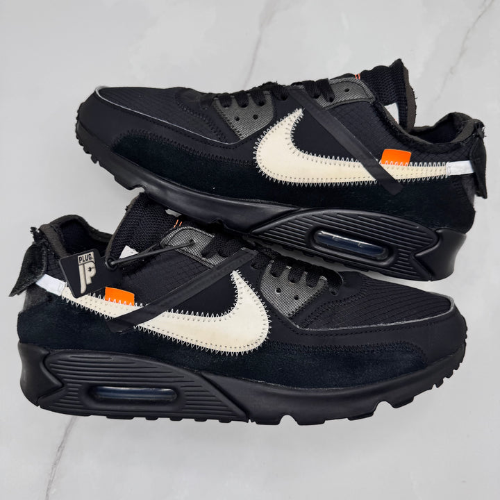 Nike Off White Air Max 90 Black 9.5UK