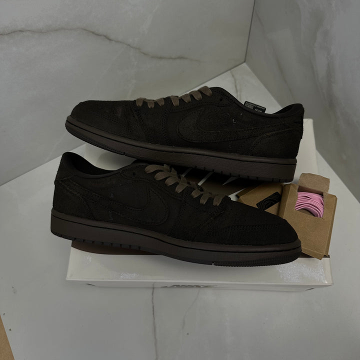 Jordan 1 Low Travis Scott Velvet 7.5UK