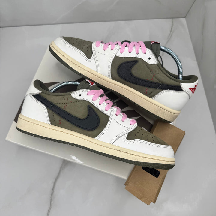 Jordan 1 Low Travis Scott Medium Olive 7.5UK