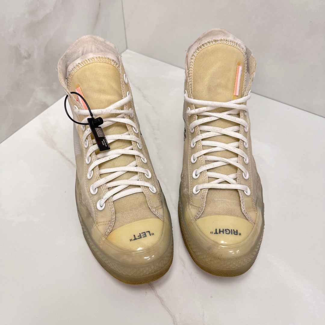 Off White Converse “OG TEN” 8.5UK