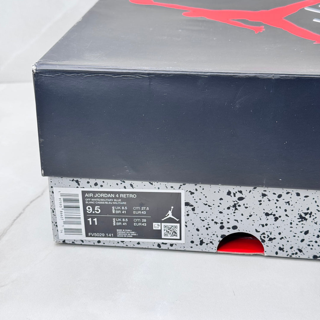 Jordan 4 Military Blue 8.5UK