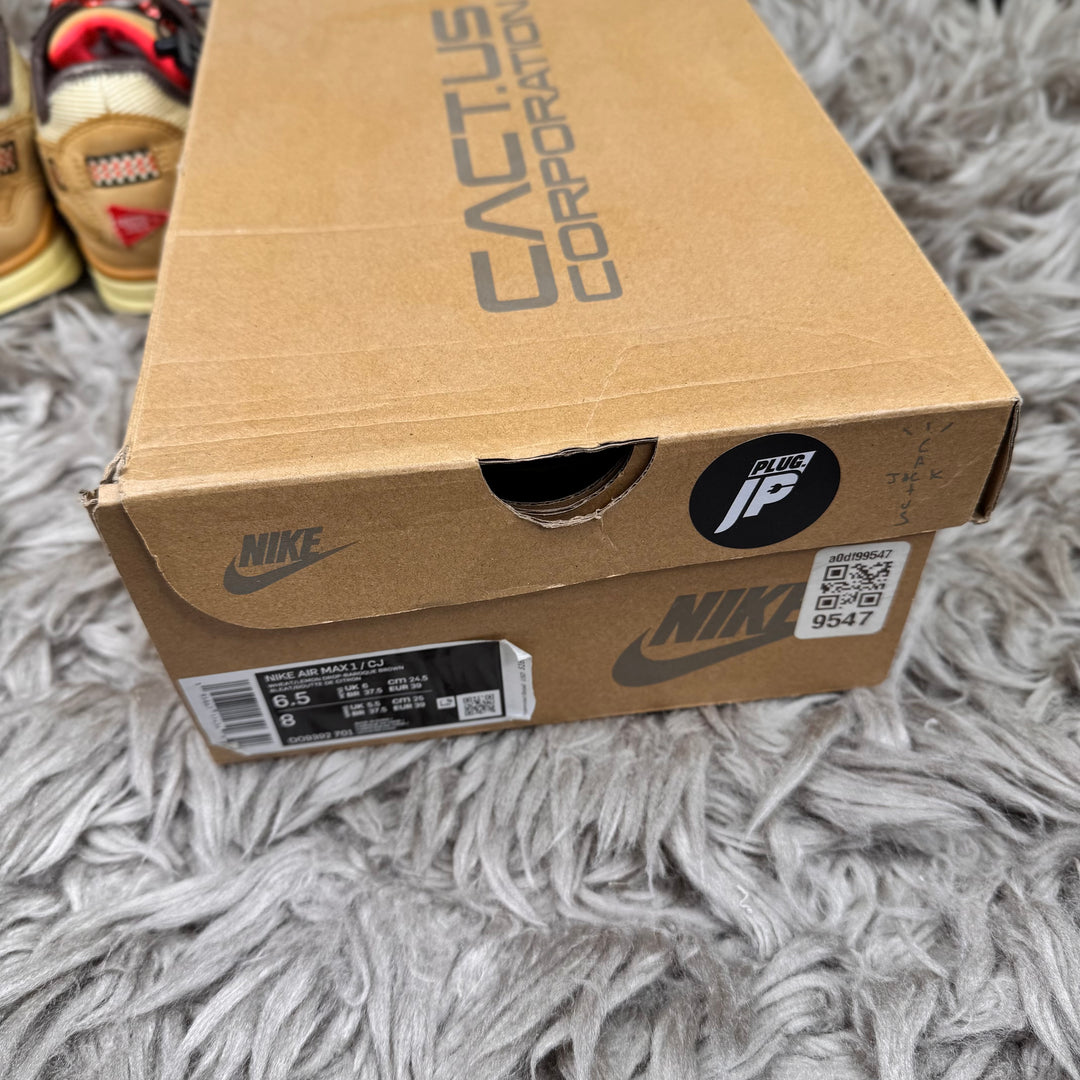 Nike air max 1 Travis Scott wheat 6UK